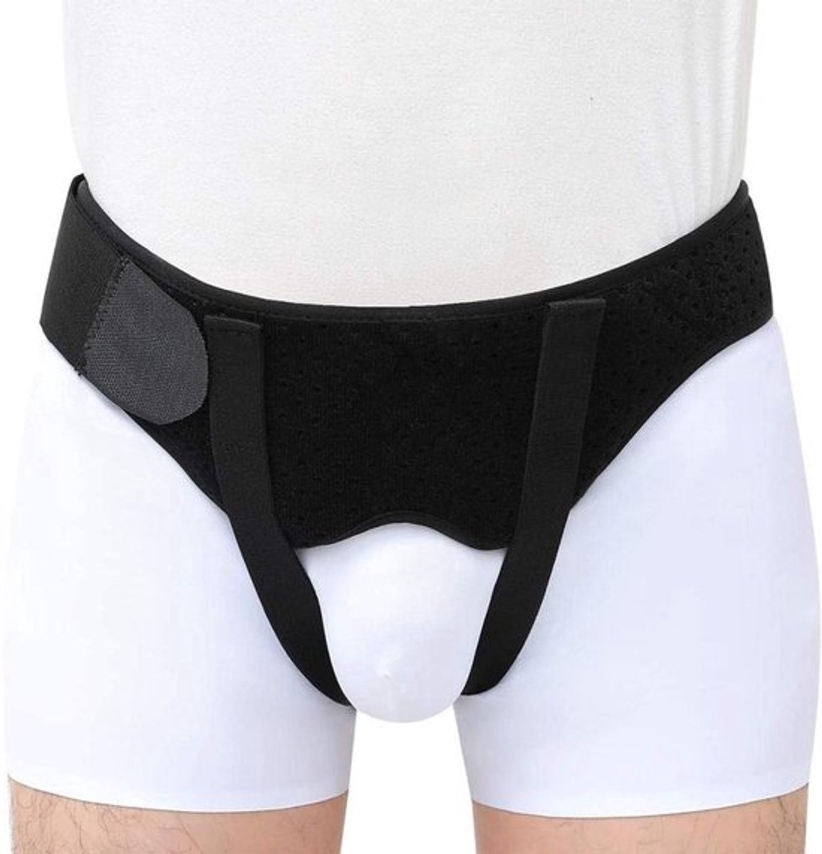 Herniasteunriem Zachte Elastische Band - Herniariem voor Mannen/Vrouwen - Compressiekussens - Maat M/L/XL - Schuim - Vrije Beweging - Hernia Band