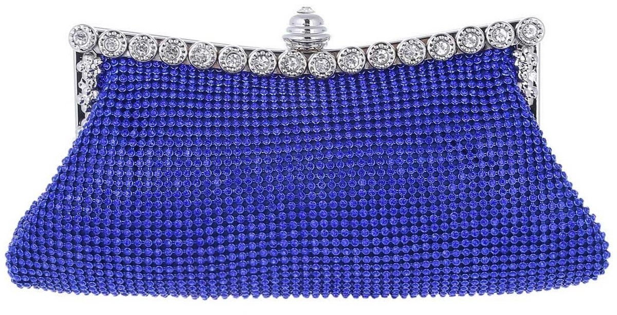 Solidchoice - Glitterende Hard Shell Clutch voor Avondjes Uit