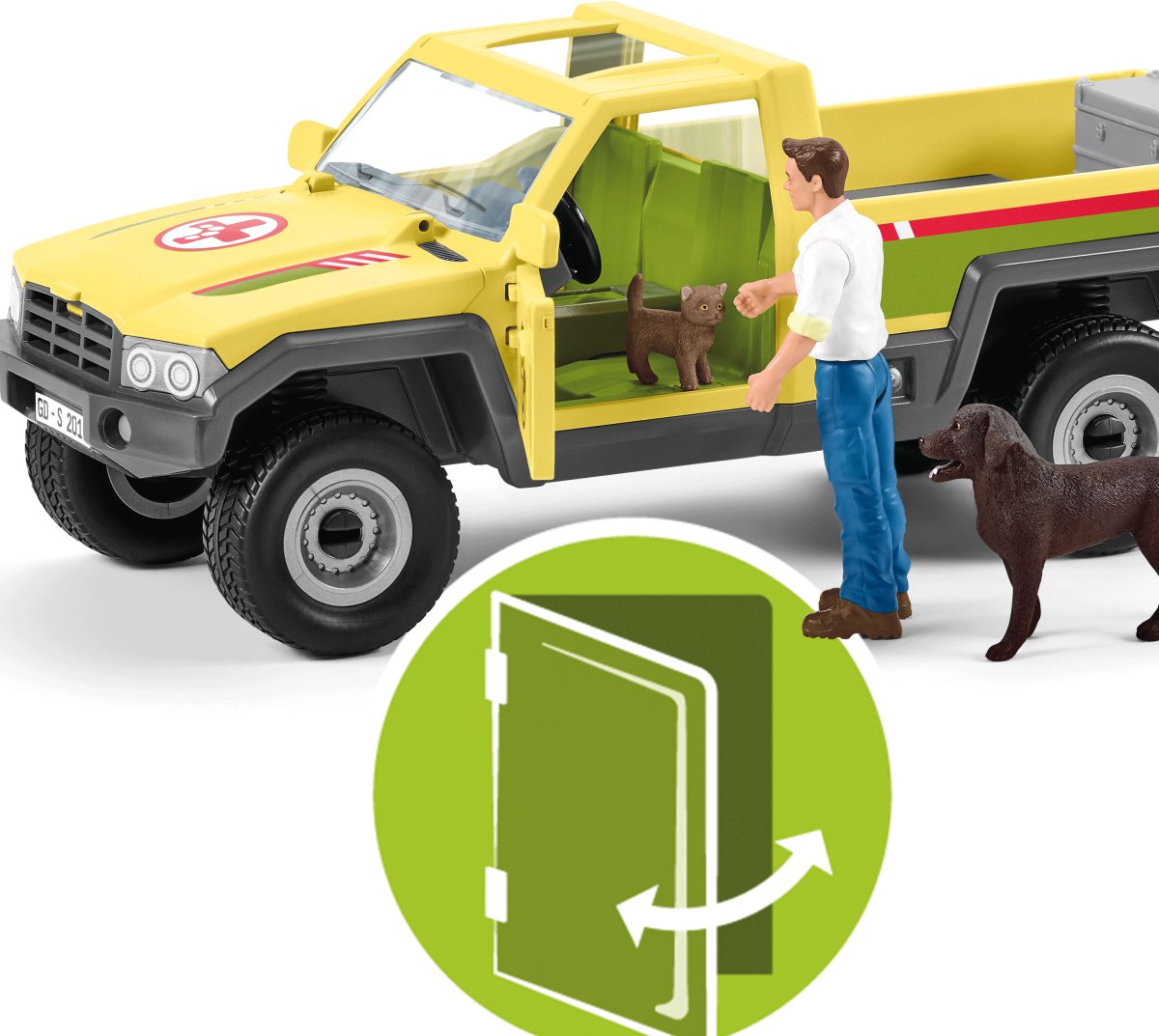 schleich FARM WORLD Speelfigurenset - Dierenartsbezoek op de Boerderij - Kinderspeelgoed voor Jongens en Meisjes - 3 tot 8 jaar - 12 Onderdelen - 42503 — afbeelding 11