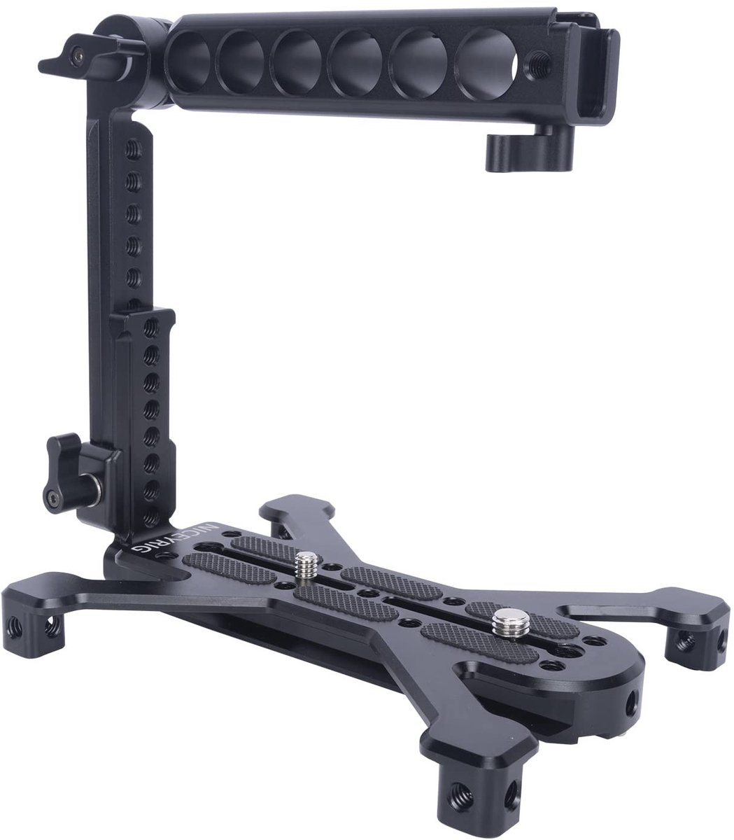 Solidchoice - Handgreep Set met Quick Release Plate en Stabiliteitsstand