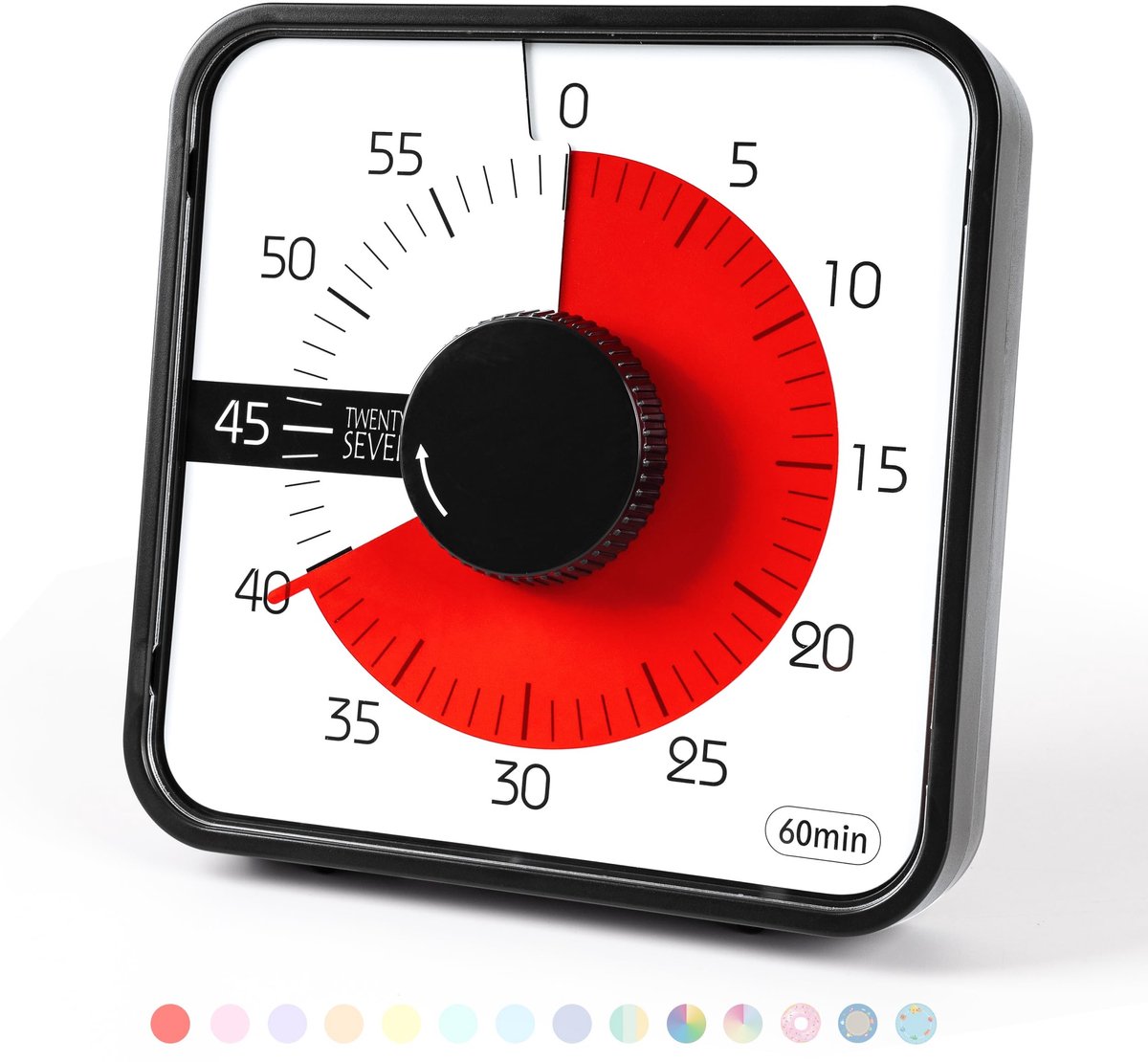 Solidchoice - 19cm Visuele Keuken Timer met Alarm