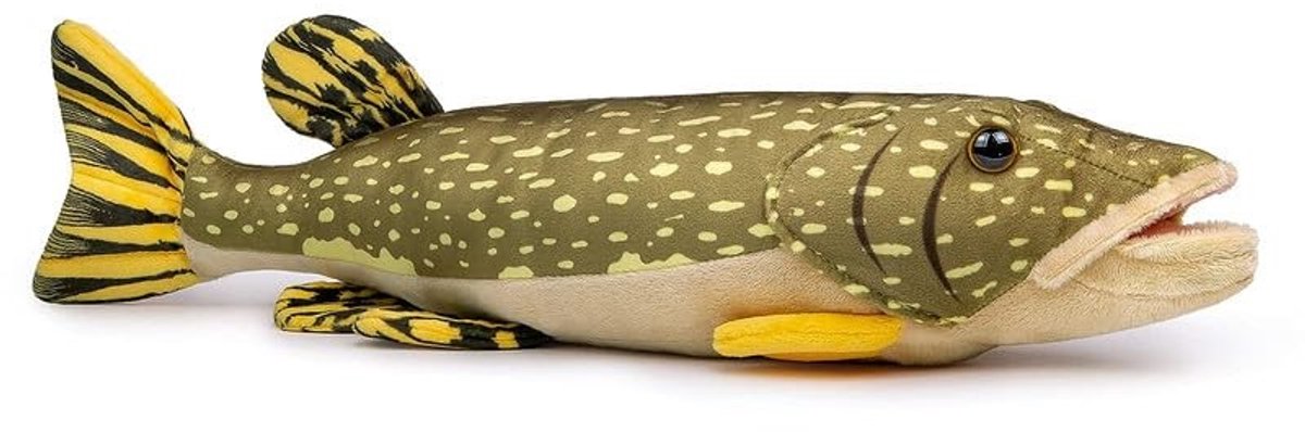 Solidchoice - Realistische Snoek Pluche Speelgoed 46cm