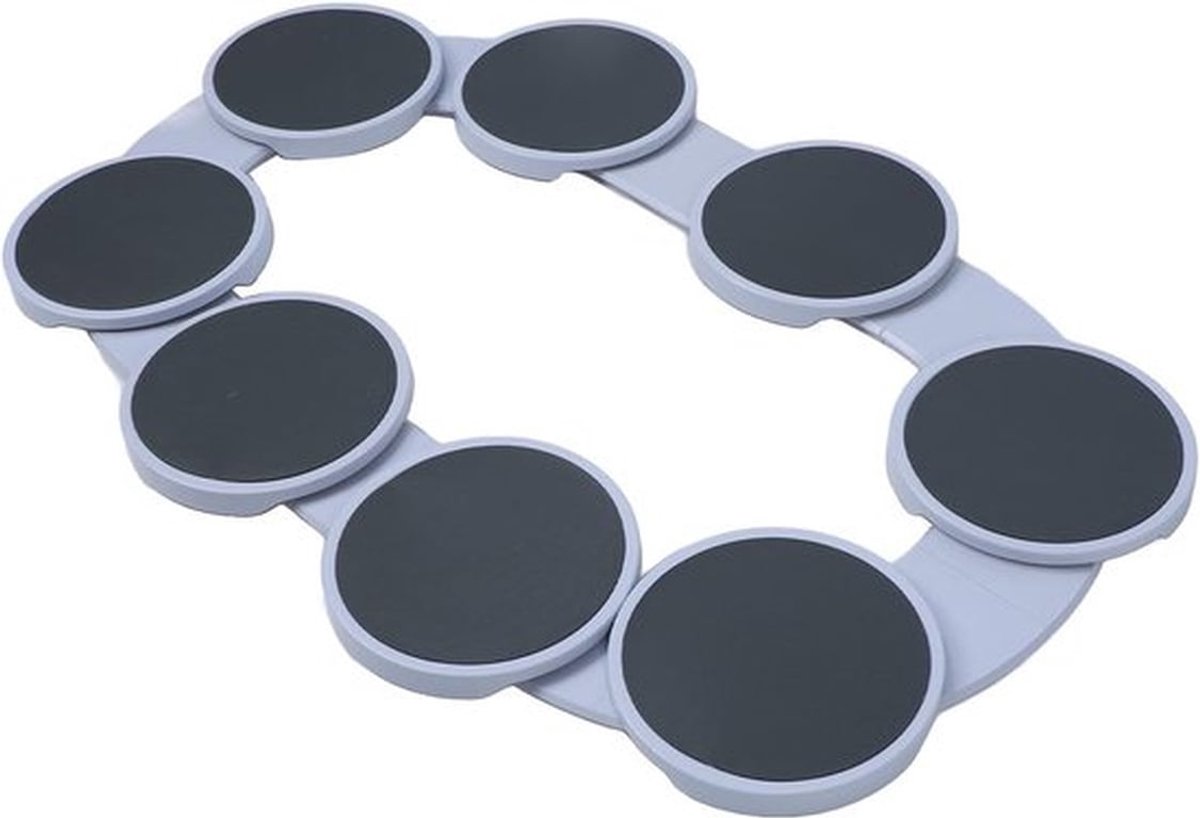 Uitbreidbare Draaitafel voor Rechthoekige Tafel, 360° Handmatige Draaitafel voor Keuken, Eten en Feesten, Perfect voor Gezellige Samenkomen
