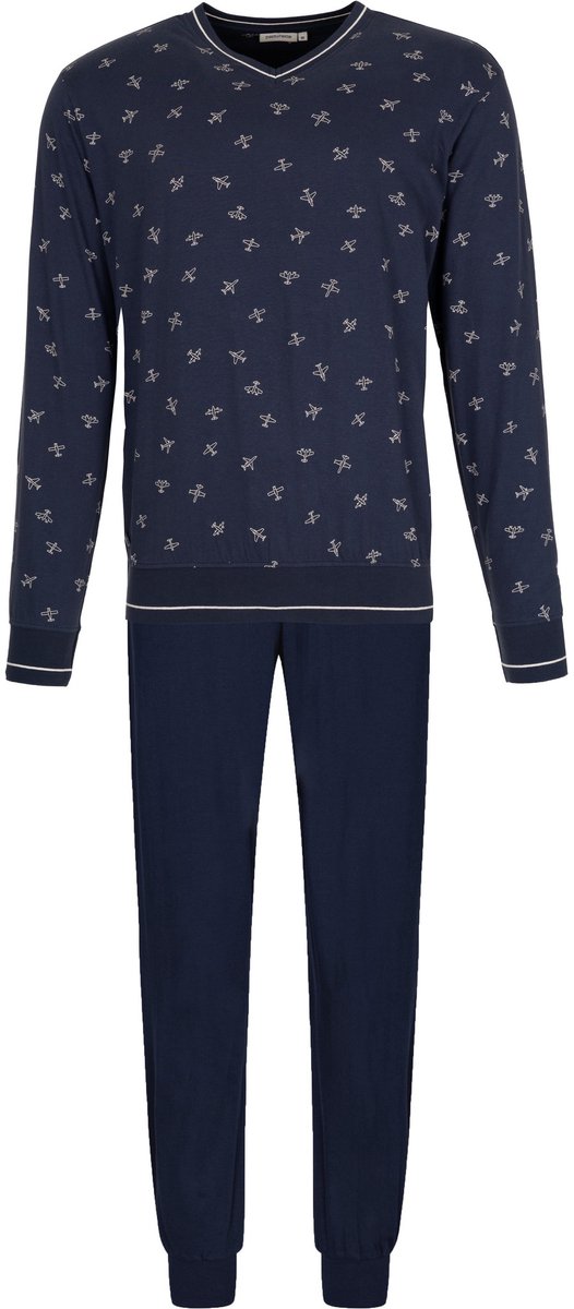 Pastunette - Cloud Navigator - Pyjama - Katoen - Blauw - Maat S