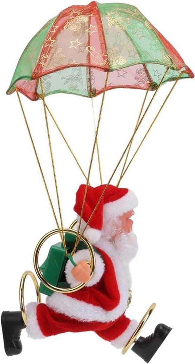 Hangende Tumbling Decoratie voor Kerstmis - Vliegende Somersault Speelgoed voor Kinderen, Binnen en Buiten, Perfect voor de Boom en Thuis