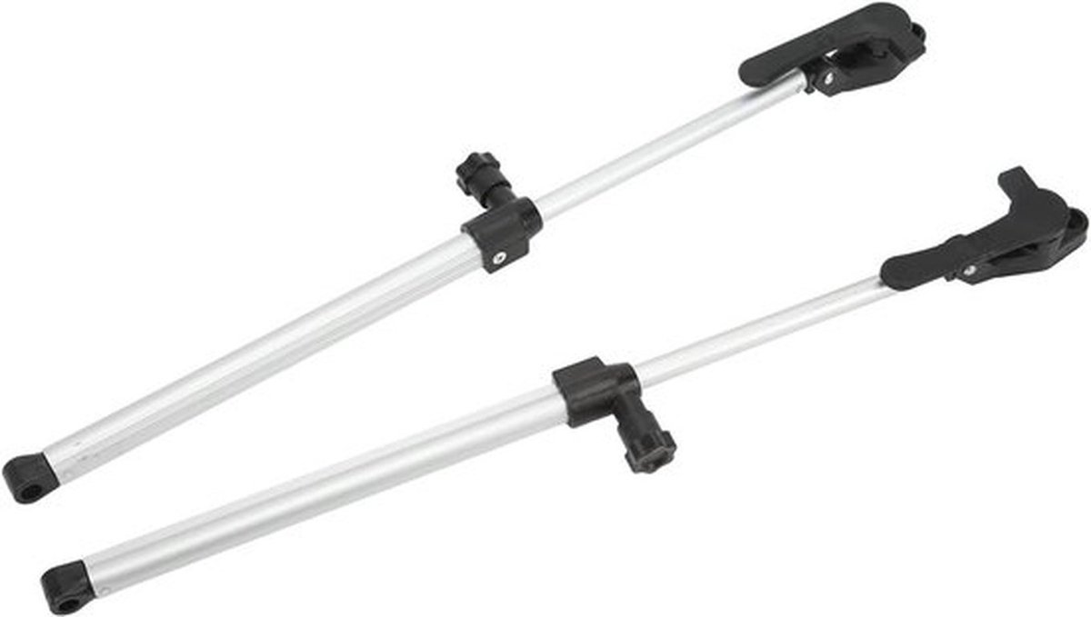 Verstelbare Raamsteunstang 2 Stuks 310-435mm Aluminium Telescopische Steun voor Caravan en Trailer Accessoires