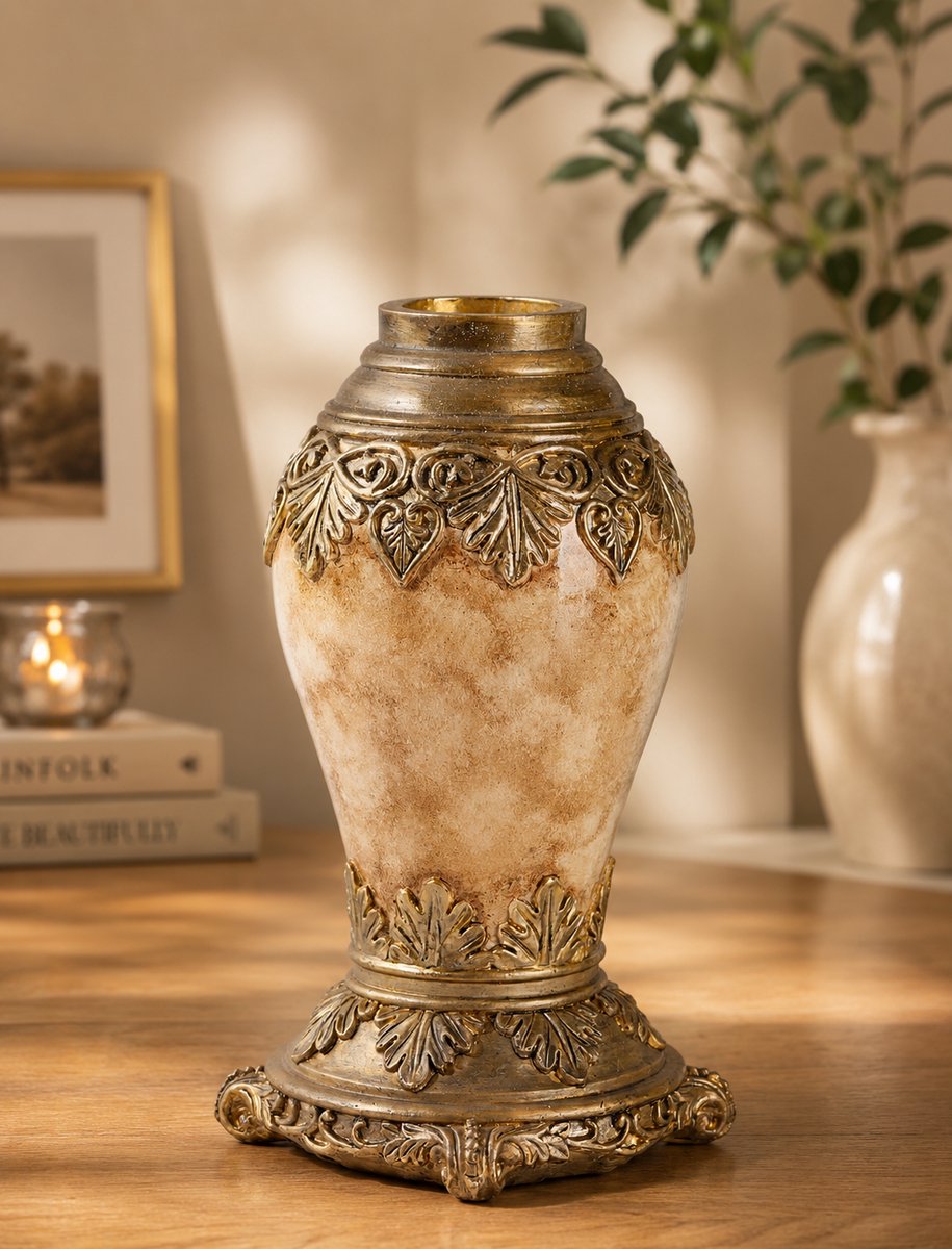 Boerderijvaas Boho Vaas - Handgemaakte Rustieke Vintage Decoratieve Vaas met Agaatkleur, Modern Minimalistisch voor Planten en Droogbloemen