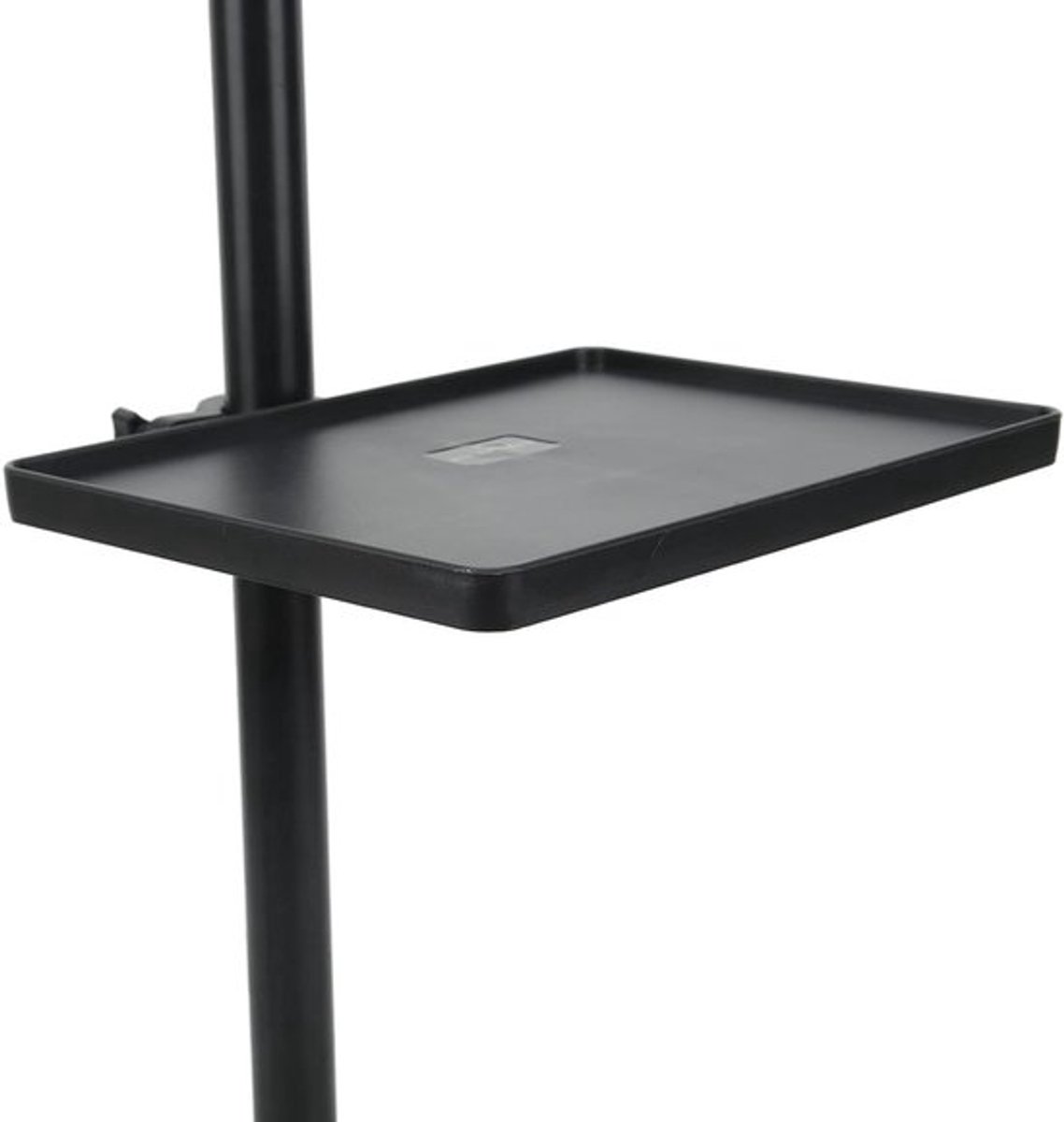 Multifunctionele Geluidskaart Stand Rack Tray met Microfoonhouder en Lade, Ideaal voor Live-uitzendingen en Podiumgebruik, 6.50x8.66in