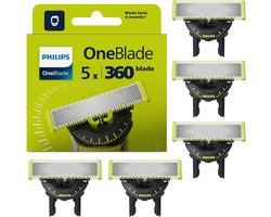 Philips OneBlade 360 – Vervangend Mesje – 360 Blade Technologie – Voor OneBlade & OneBlade Pro – QP450/55