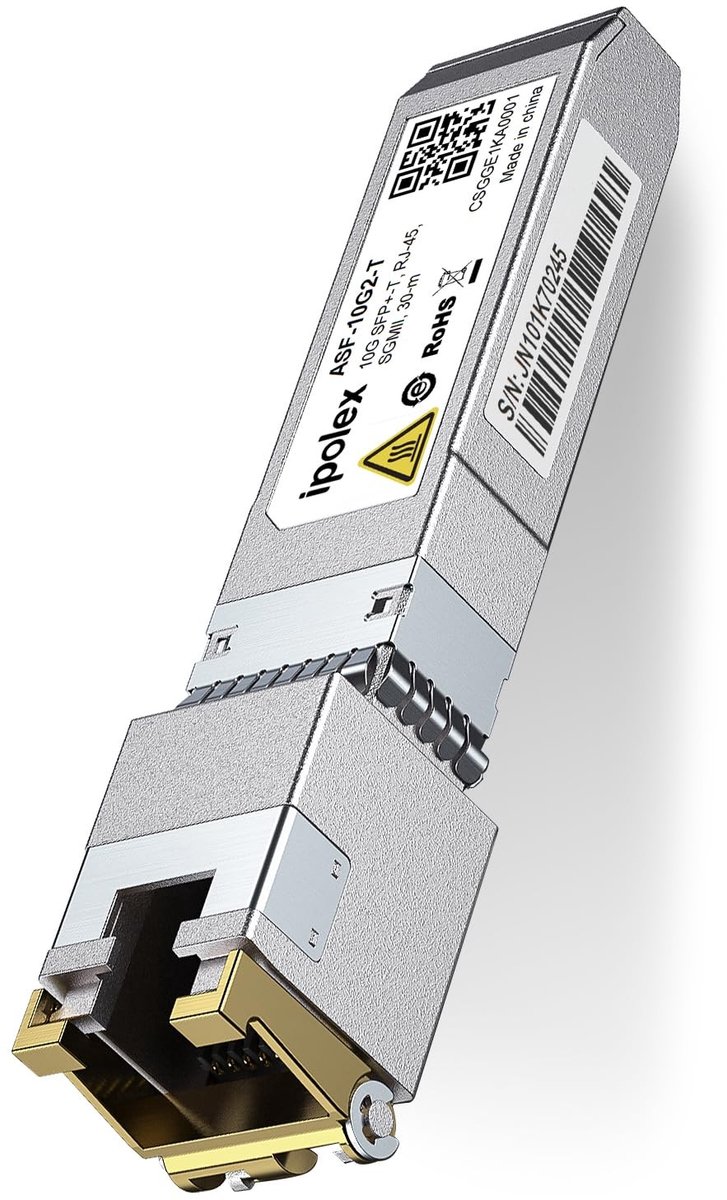 Solidchoice - 10GBase-T RJ45 SFP+ Module voor Netwerkapparatuur