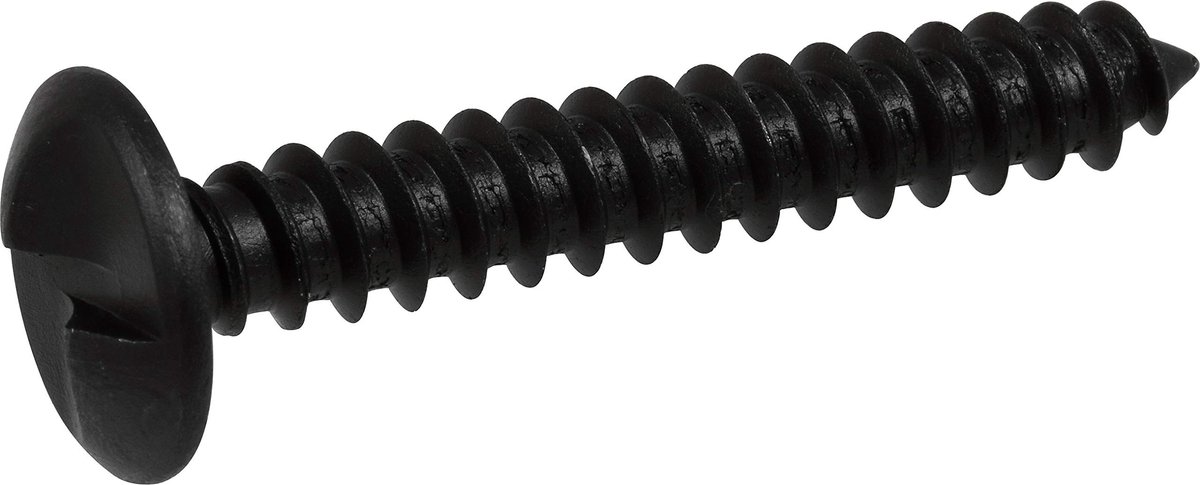 Solidchoice - Heat Treated One-Way Delay Screw 5/16" x 3" Zwart