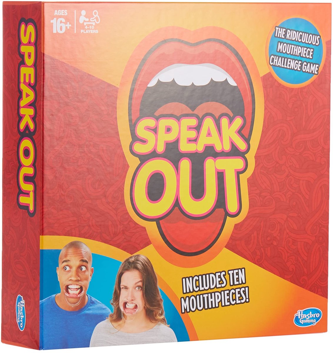 Solidchoice - Speak Out Spel met Mondstuk voor 4 tot 5 Spelers