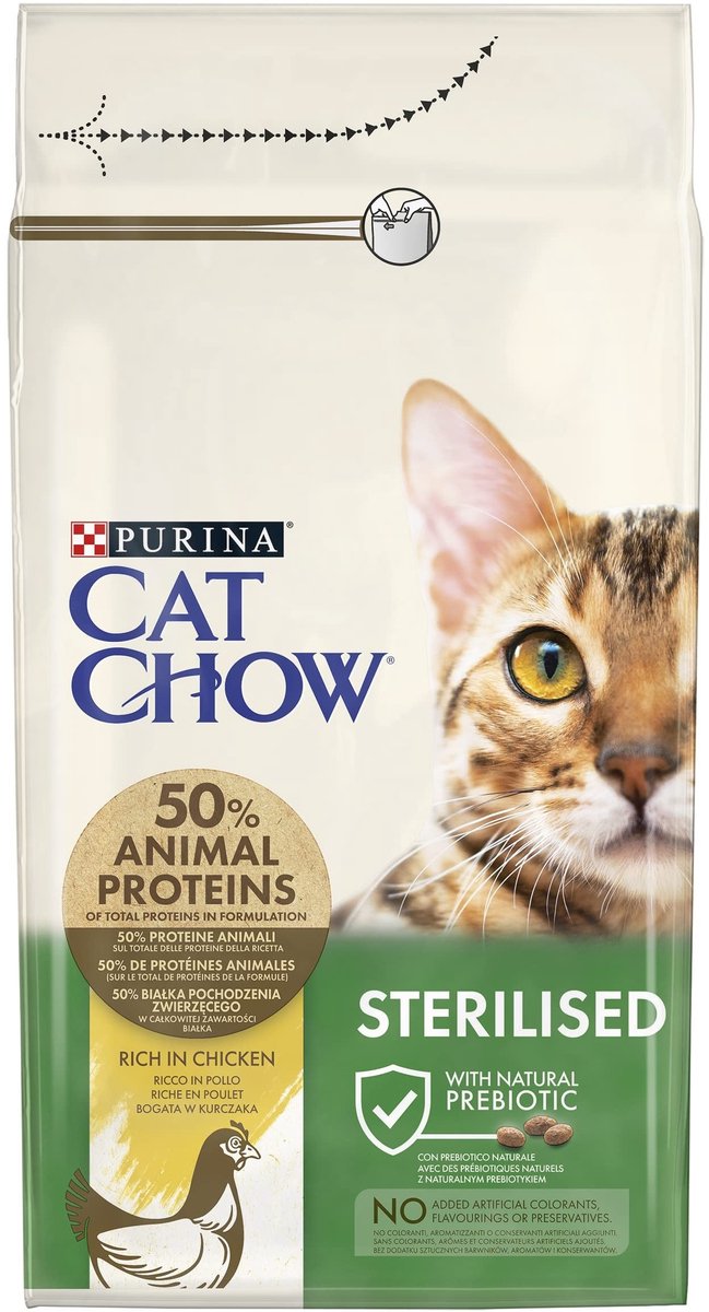 Solidchoice - Volwassen Kattenvoer met Kip, 6 x 1.5 kg