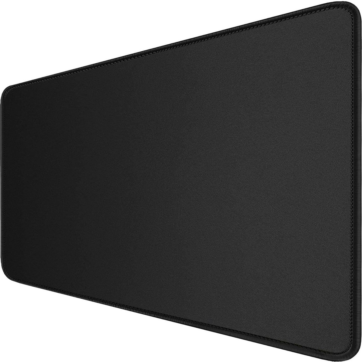 Solidchoice - Grote Zwarte Natuurrubber Anti-Slip Muismat voor Computer (1400 x 600 x 3mm)