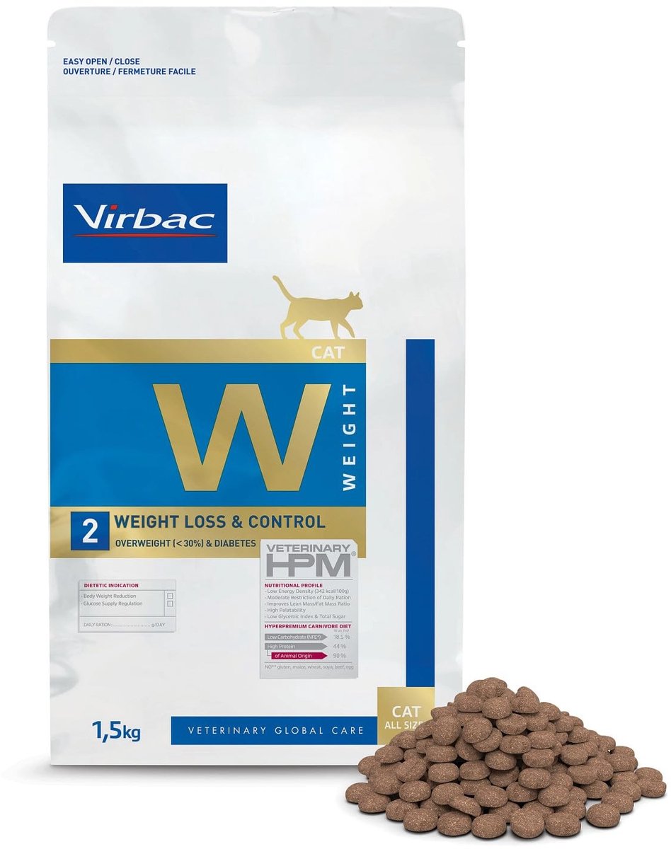 Solidchoice - Veterinary HPM Kattenvoer voor Gewichtsverlies, 1.5 kg