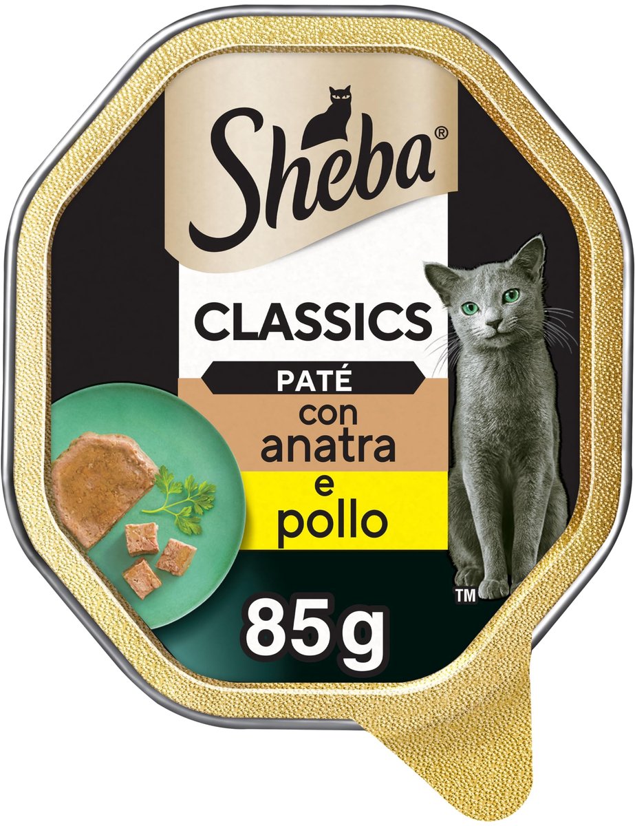 Solidchoice - Nat Kattenvoer in Paté met Eend en Kip, 22 x 85 g
