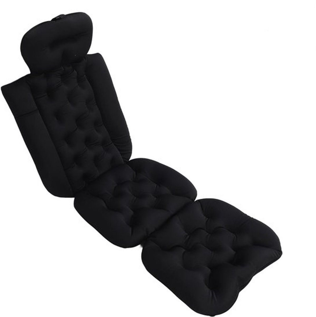 Badkussen Ergonomisch Ontwerp - Badkussen voor Badkuip - Antislipbasis - Afneembaar/Washbaar - Sterke Zuignappen - Comfortabel Gebruik - Badmatras