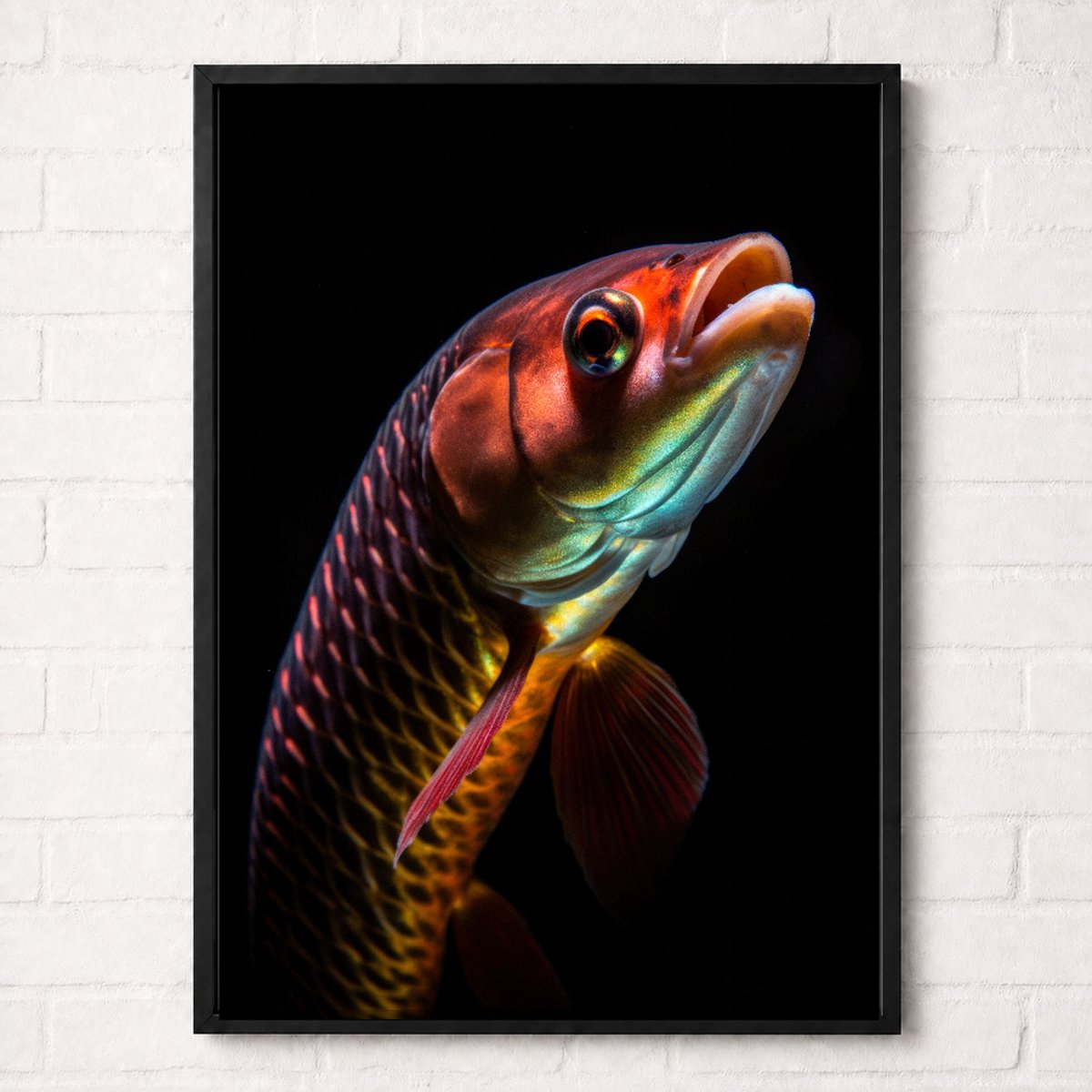 Kleurrijke Roofvis Poster - Onderwaterwereld Collectie - Dieren Posters - A1+ 61 x 91,5 cm