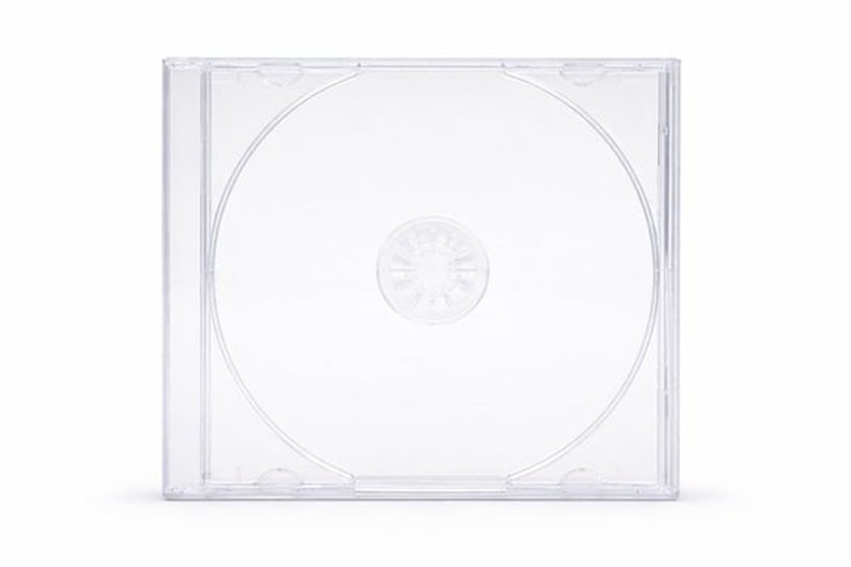 CD Cases Pack van 50 - Enkele Hoesjes - Duidelijke Bescherming - Ruimtebesparend - Voor CD/DVD/Blu-ray - Duurzaam Ontwerp - Mediaopslag