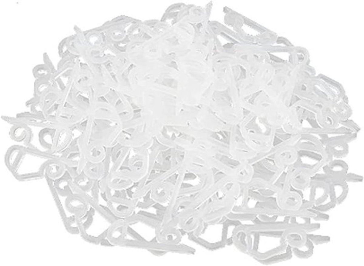 80 Stuks Kerstlichtclips voor Muur en Goot, Mini Haakjes voor Fairy Lights en Tuindecoratie