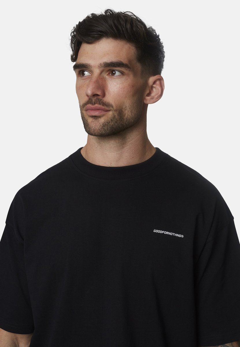 Good For Nothing - T-shirt - Katoen - Mannen - Maat S - zwart