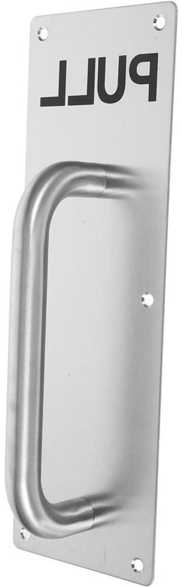 Deurgreep RVS - Trekplaat Deurklink - Deuren Openen - Moderne Stijl - 30 cm - Zilver