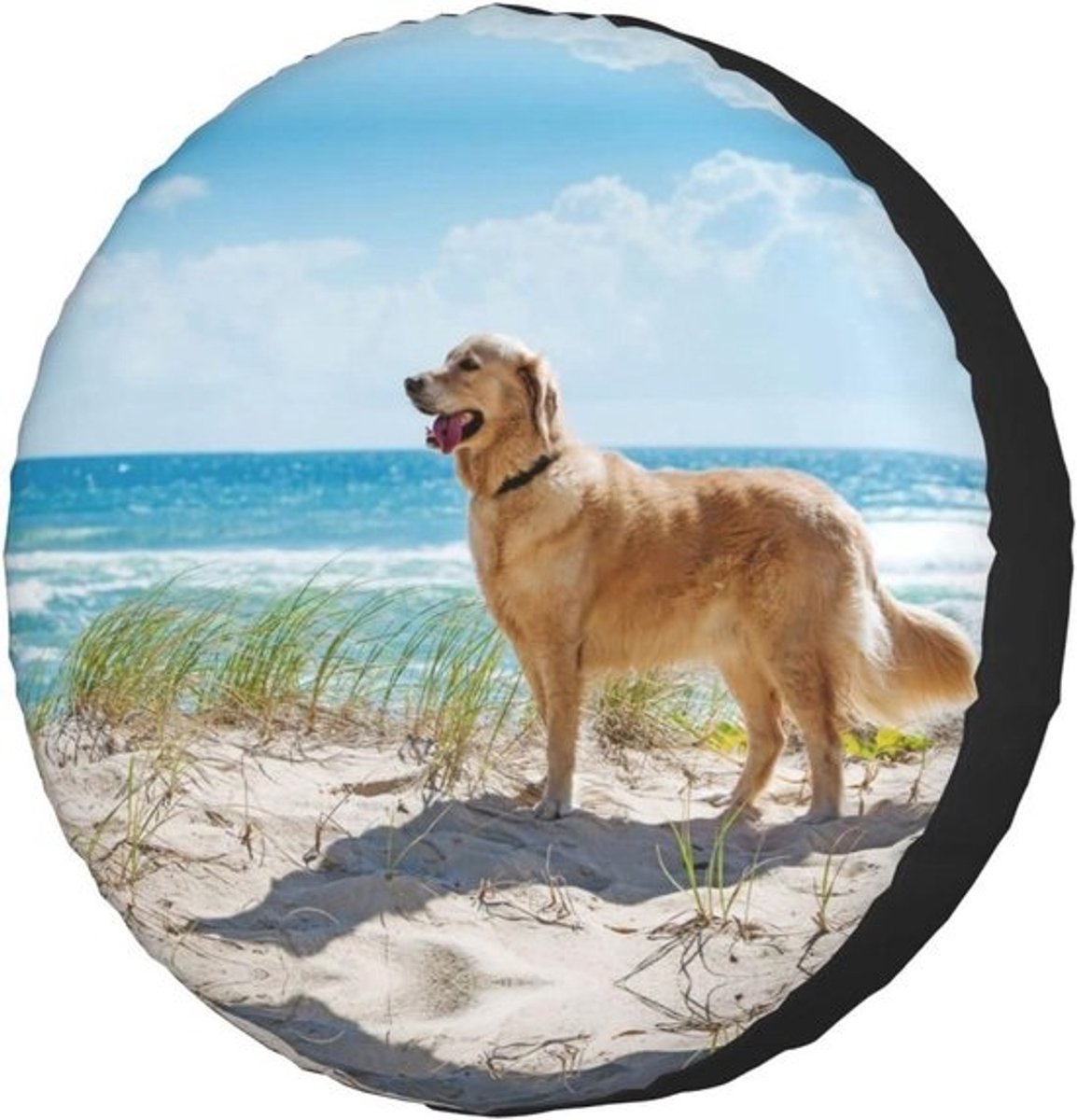 Reservewielhoes - Bandenhoes Bandenbeschermer - Voertuig Beschermen - Waterdicht UV-Bestand - 45 cm - Goud