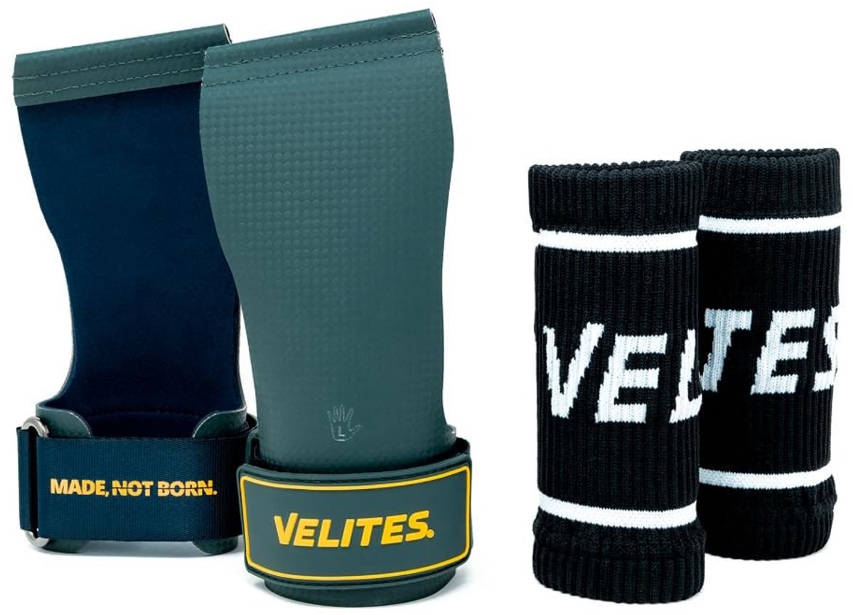 Polsband voor Cross-Training - Extra Grip en Magnesiumvrij - Grijs