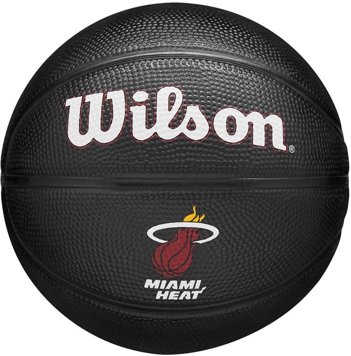 Mini Basketball - Miami Heat - Zwart - Maat 3