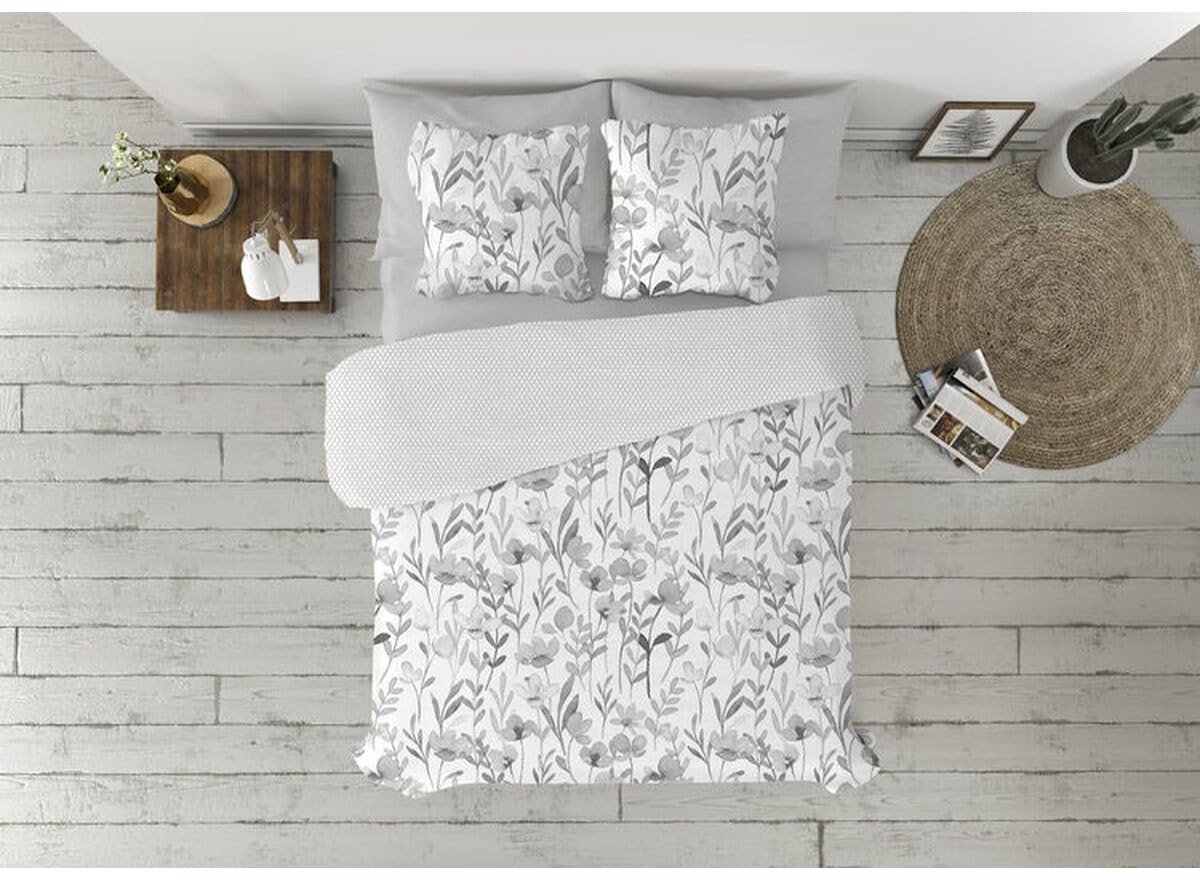 Beddengoed Set - Grijs - Geschikt voor 180 cm brede bedden