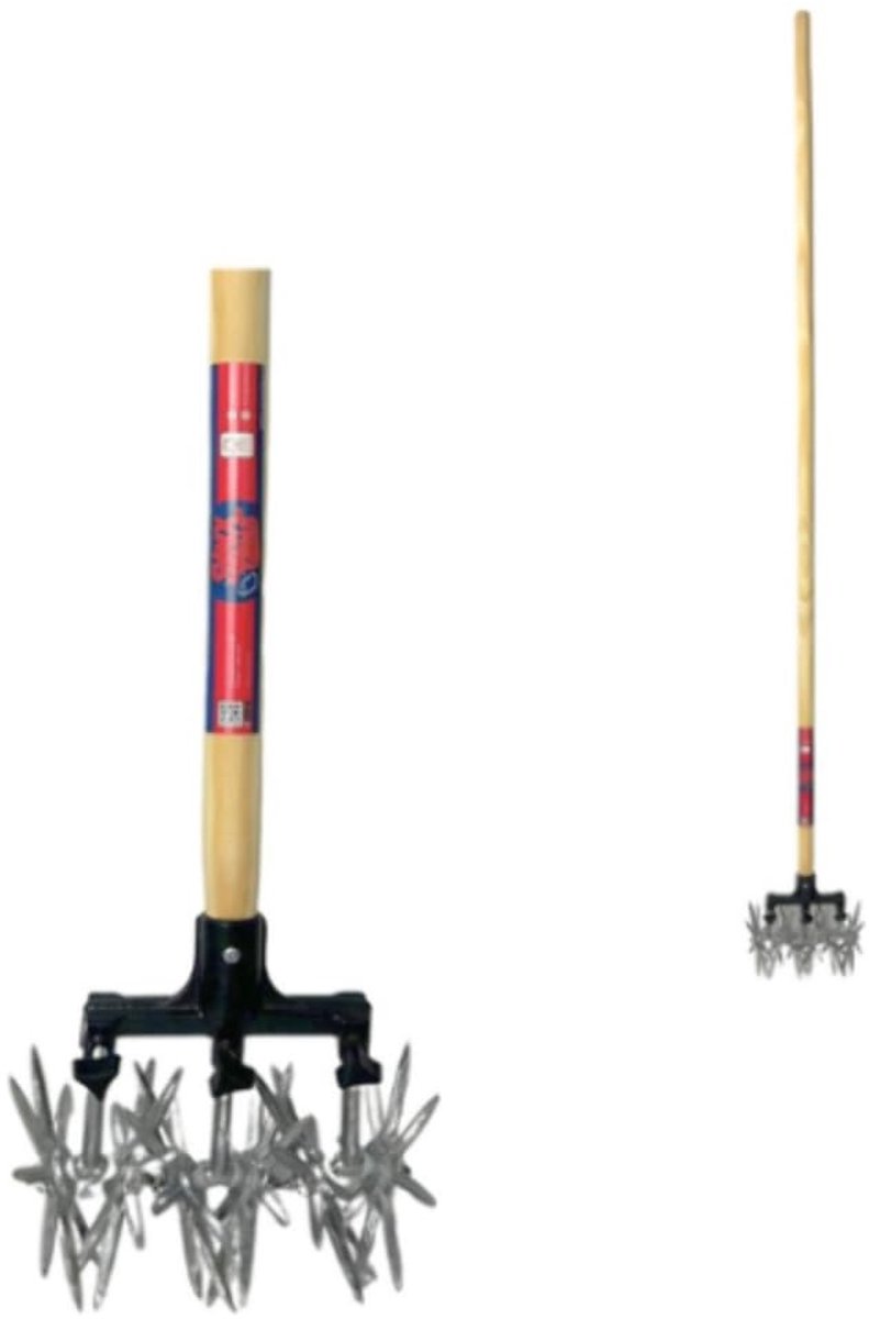 Roller cultivator met handvat - 150 cm