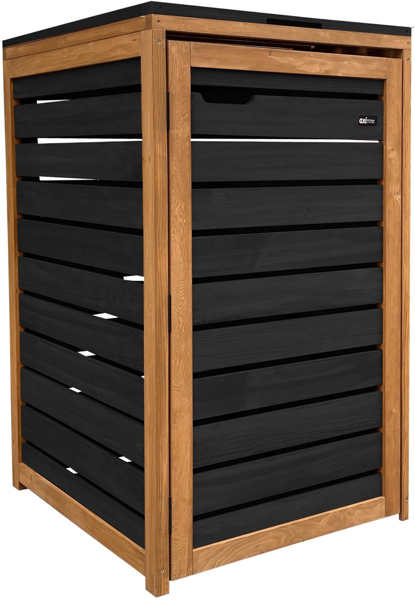 Container box van 100% hemlock hout - Voor 240L afval
