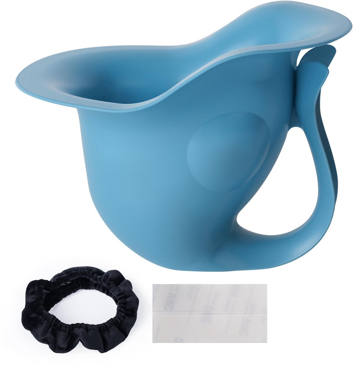 Babypotje voor ouders - Diaper free oplossing - Blauwe visdesign