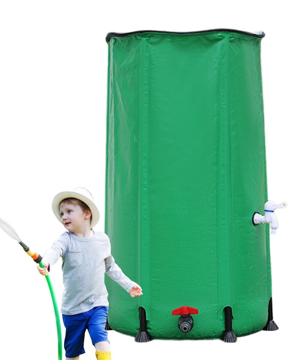 Opvouwbare Regenton - Regenwateropvangtank van PVC