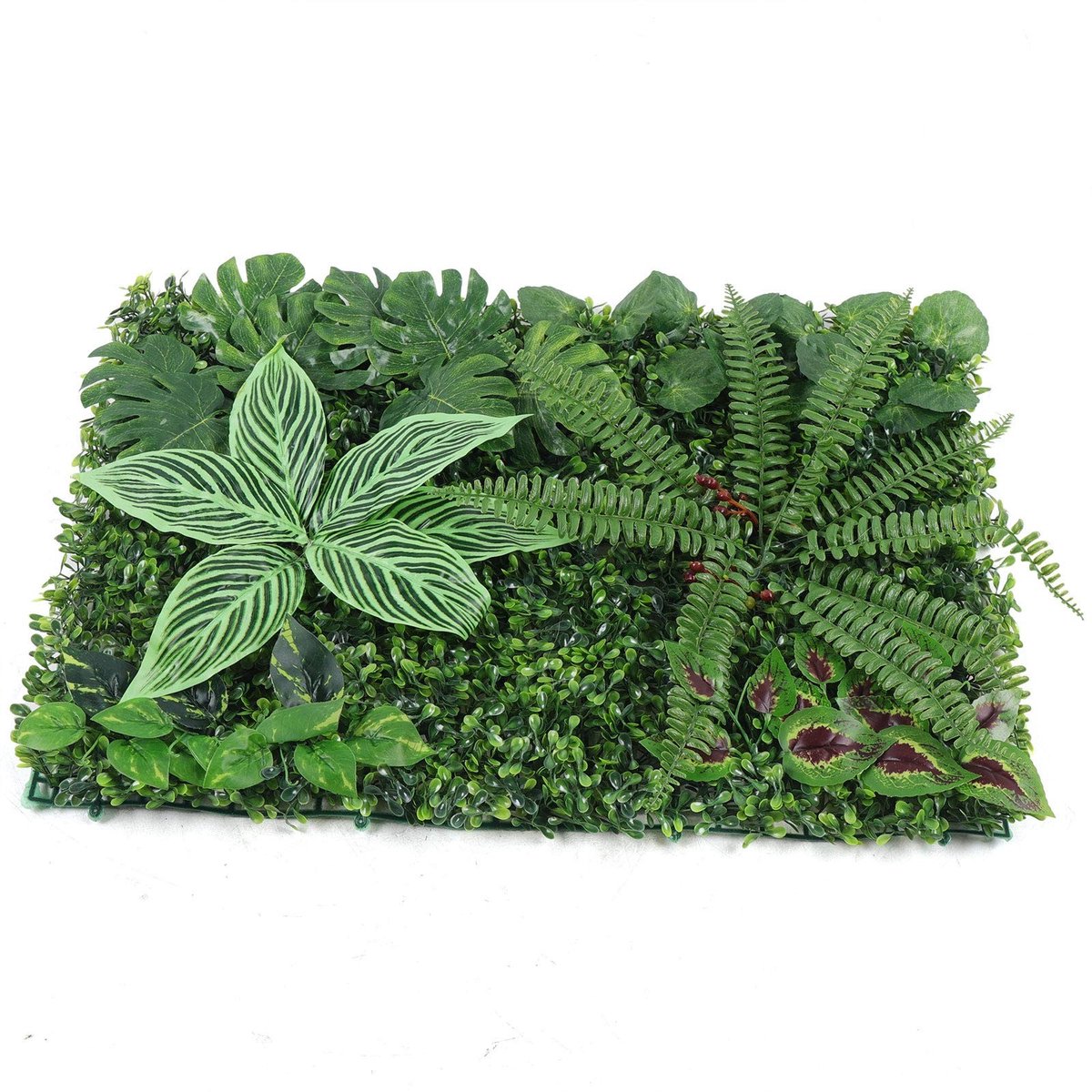 Set van 12 Plantwandpanelen - Groene Decoratie voor Urban Jungle