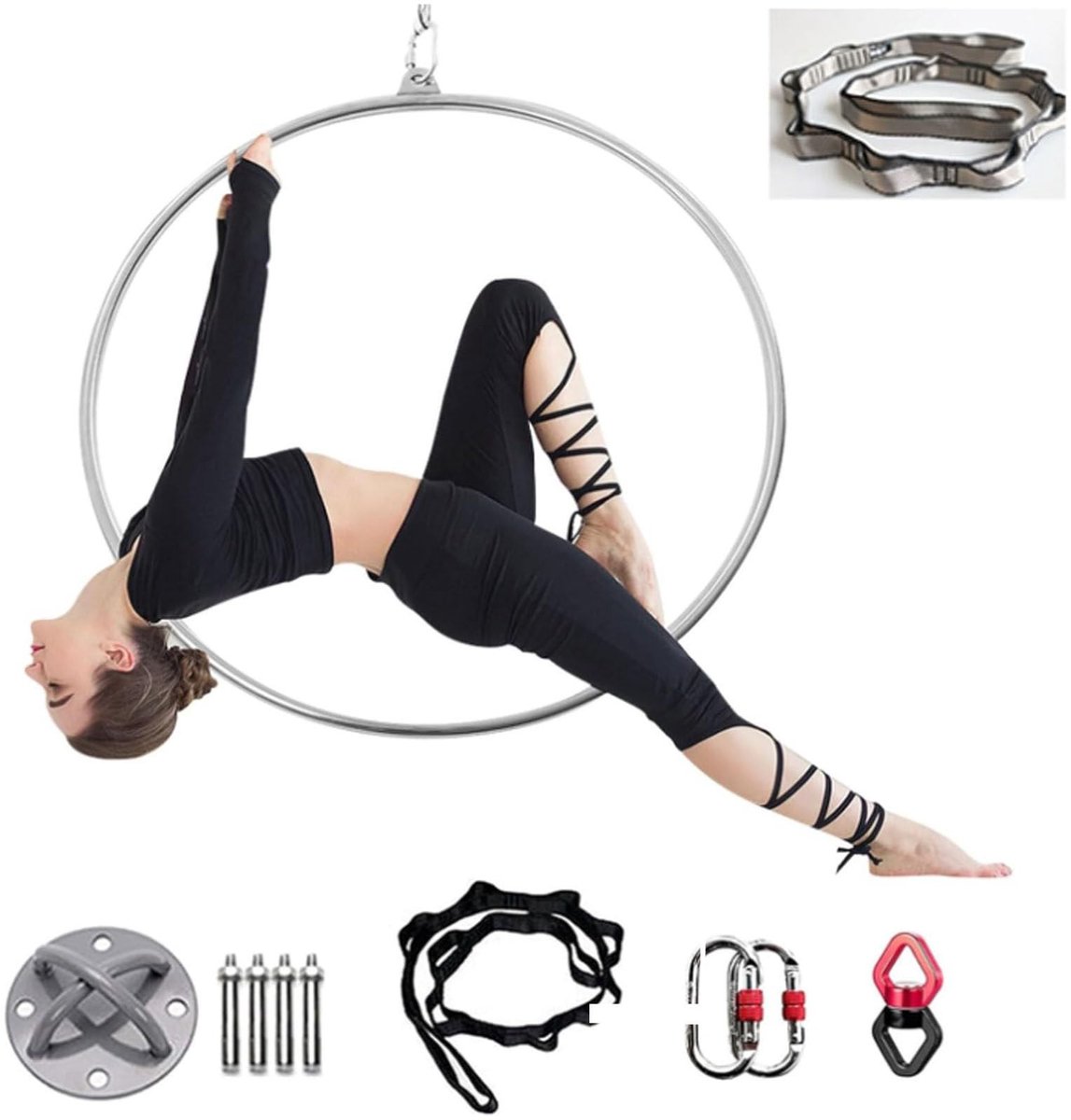 Luchthoepel Kit - Fitness Apparatuur voor Thuis en Circus