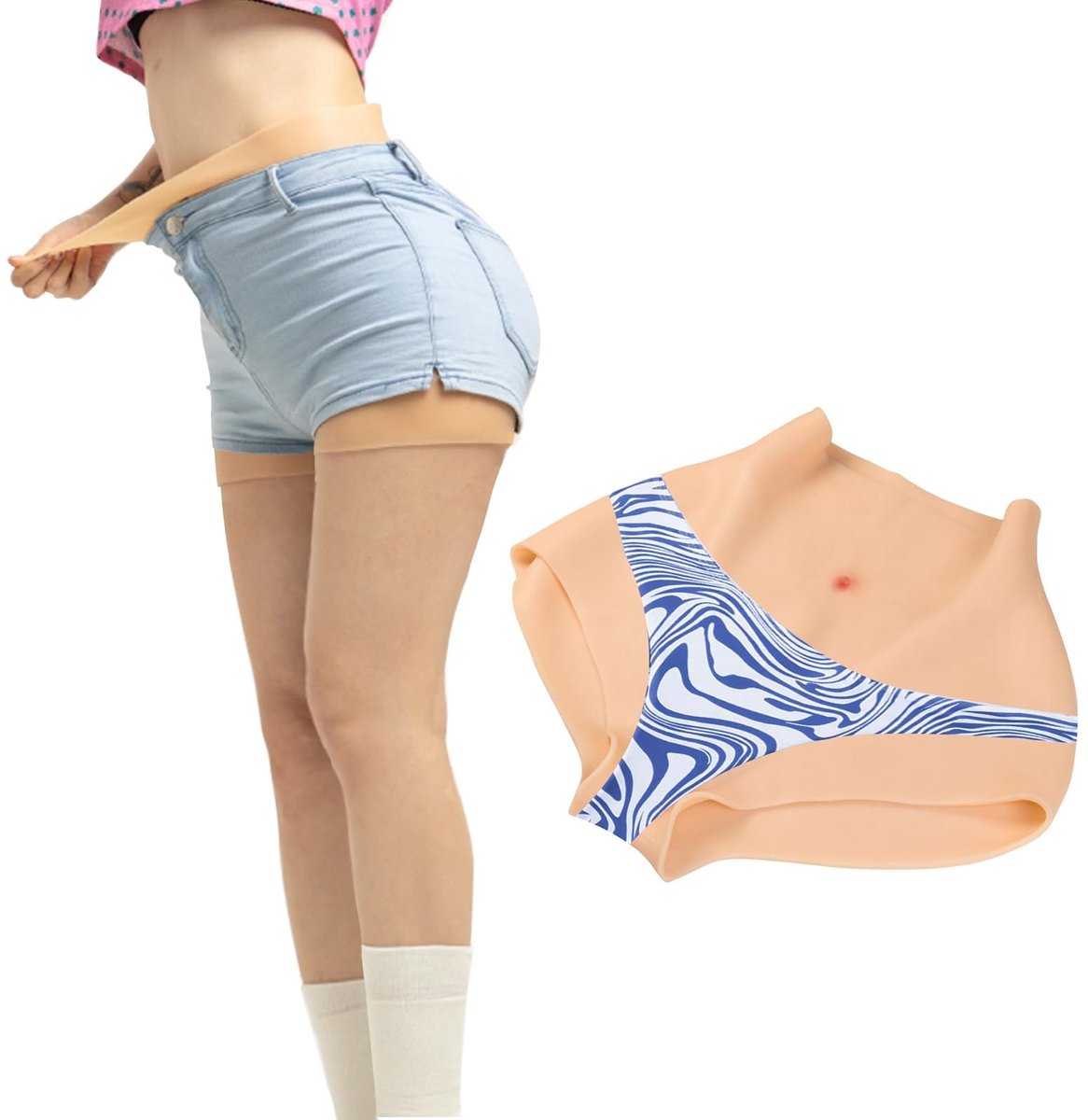Silicone Ondergoed voor Mannen - Butt Lifter en Hip Improver