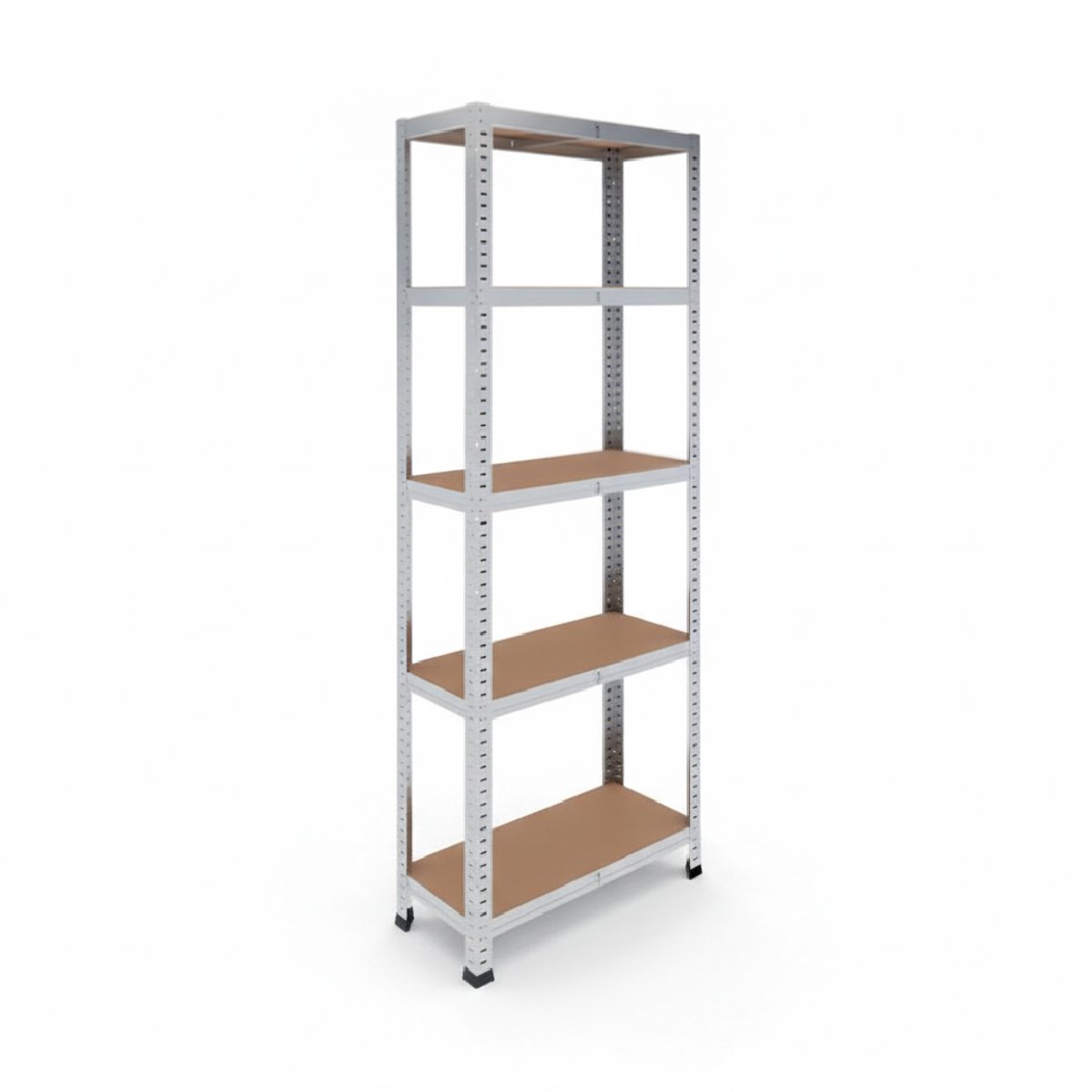 rackfriends metalen stellingkast - 180x70x30 cm - verzinkt - 5 planken