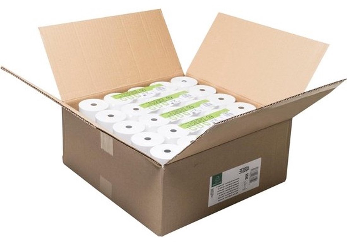 Kassabon Rollen - Bonrollen Thermisch Papier - Bonnen Printen - BPA-Vrij Papier - 50 Stuks 70m - Wit