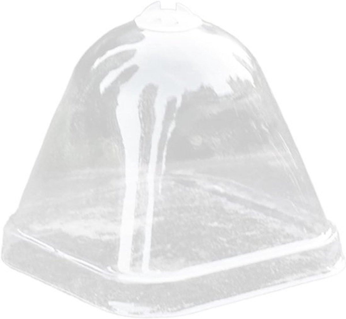 Tuinkappen Planten - Mini Potten Deksel - Planten Vermeerderen - Vochtregulerend Ventilatiesysteem - 69 x 79 cm - Transparant