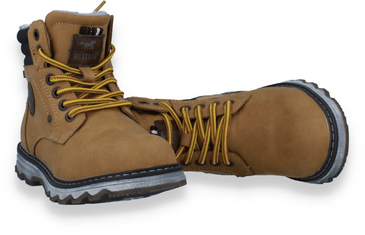 Mustang Jongens Bottine | Cognac | Maat: 37