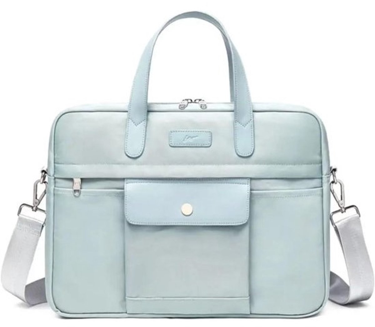 Laptoptas - Draagtas Aktetas - Laptop Beschermen - Ultradun en Lichtgewicht - 15 inch - Blauw