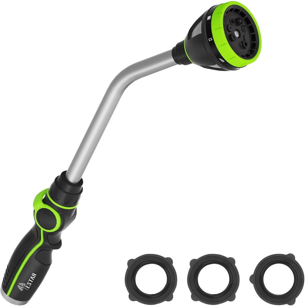 Tuinspuit met 8-in-1 Spuitmond - Metaal 15 inch