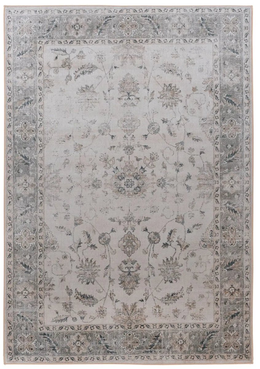 Dutch XXL Design Vloerkleed | Tapijt | Prayer | Ornamenteel | Multi/Beige | 80x150 cm Multi / Beige