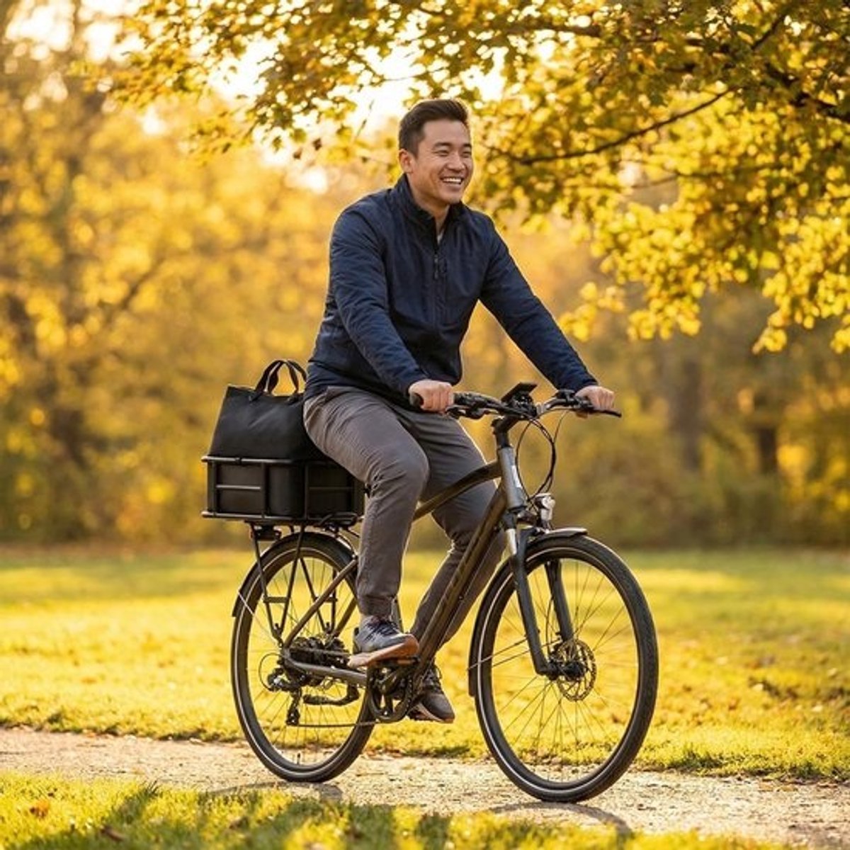 Fietsmand Achter - Transportbox Fiets - Boodschappen Vervoeren - Waterdicht Roestvrij - 36 x 33 x 17 cm - Meerkleurig