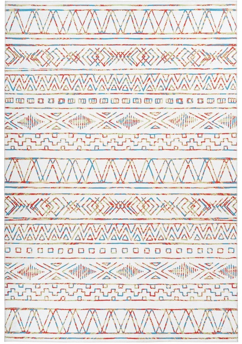 Dutch XXL Bohemian Vloerkleed | Tapijt | Galaxy | Etnisch | Beige | 120x180 cm
