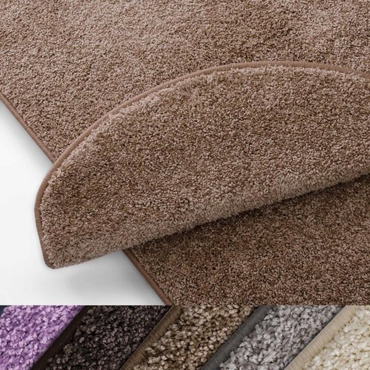 Carpet runner - Vloerkleed gang - Voordeur entree - Gemaakt in Duitsland - 300x300 cm - Beige