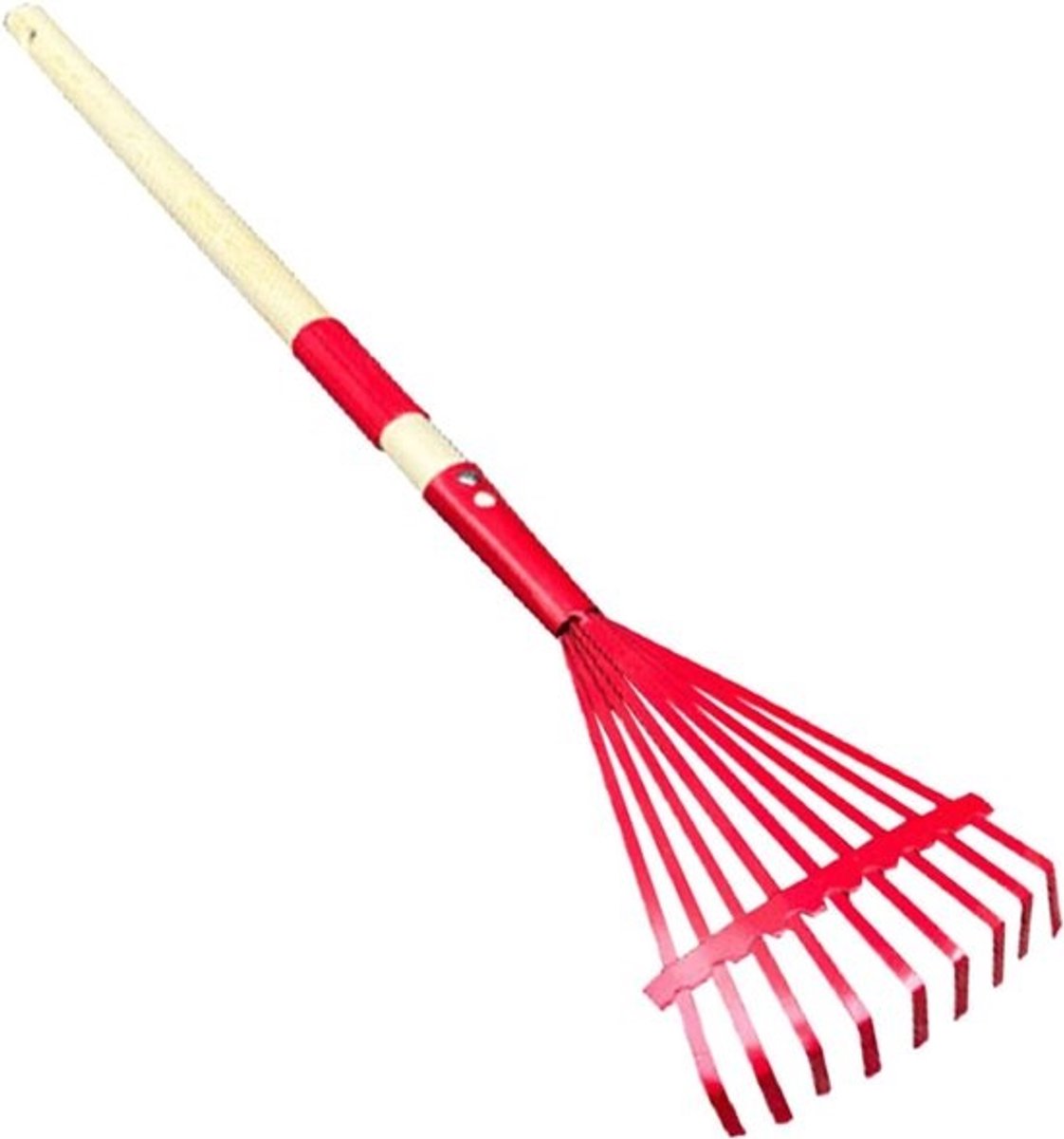 Tuingereedschap Kinderen - Zandspeelgoed Tuin - Buiten Spelen - Ergonomisch Houten Handvat - 72 cm - Bladgroen