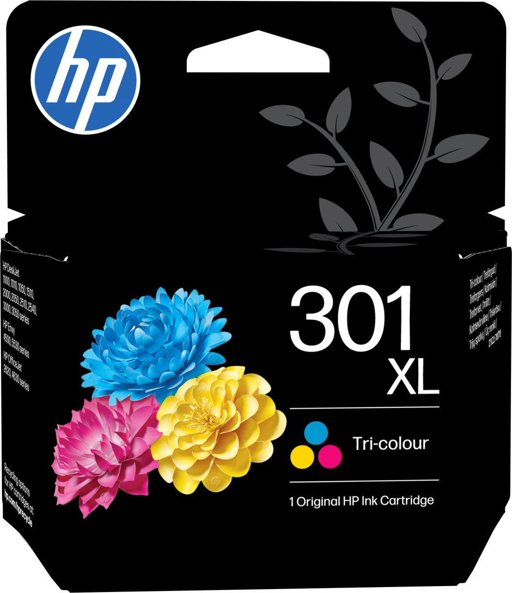 Bol.com HP 301XL - Inktcartridge - Hoge Capaciteit - Kleur aanbieding