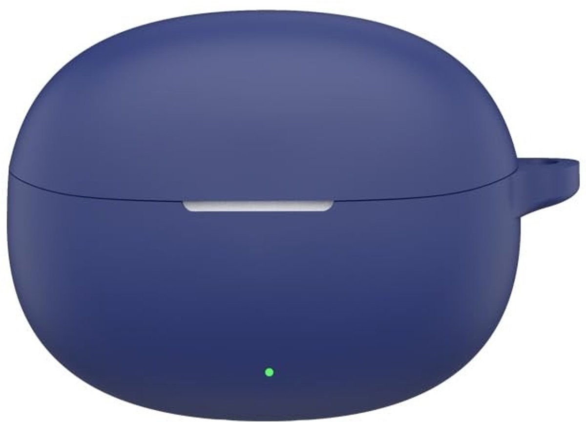 Siliconen Beschermhoes voor TWS 5E Oordopjes - Marineblauw met Haak